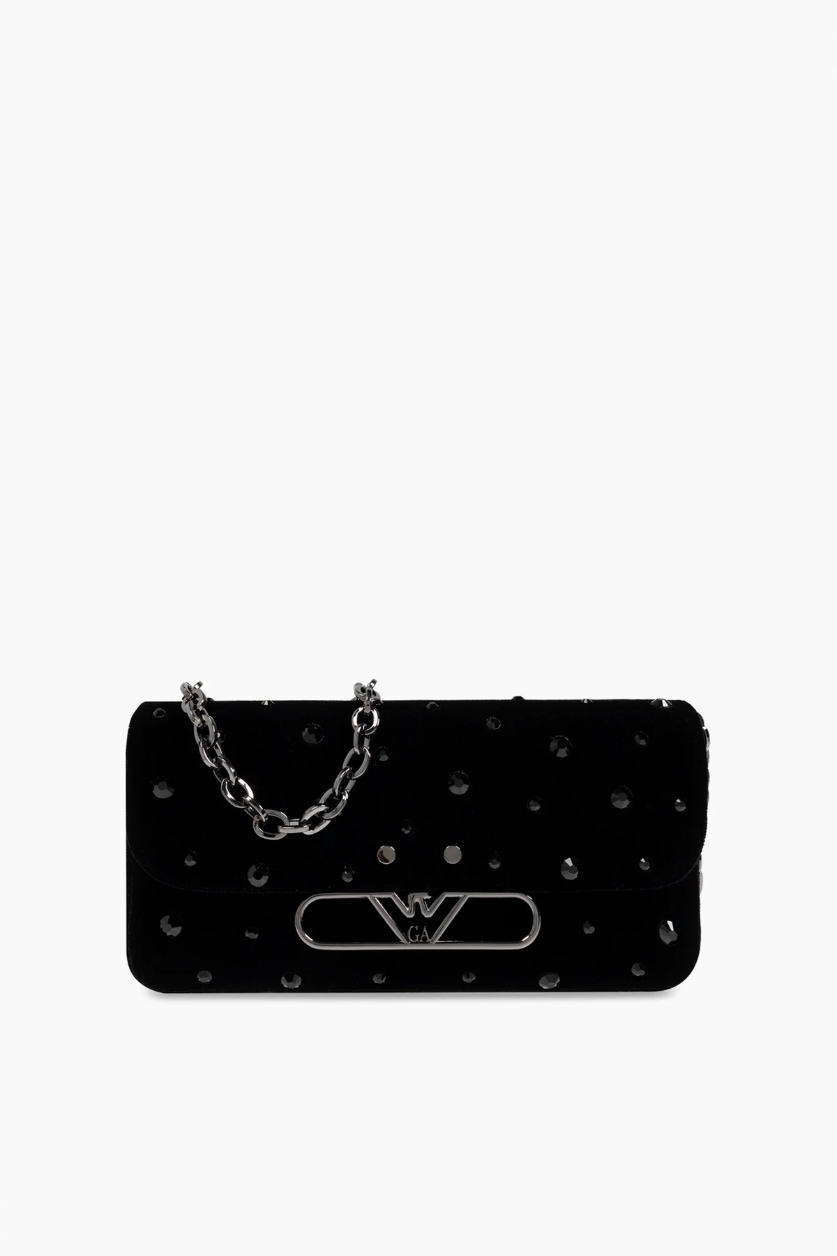 Velvet shoulder bag