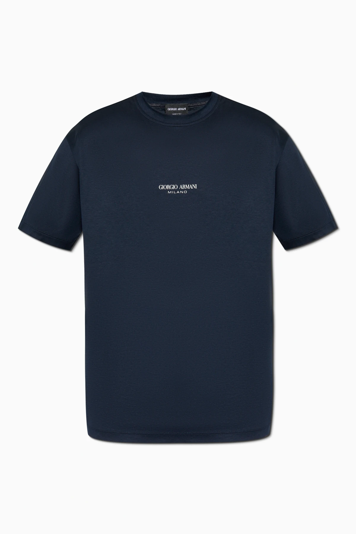 NAVY BLUE T-shirt with printed logo