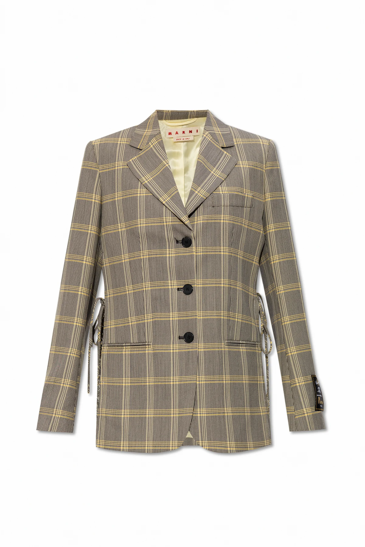 Marynarka z wzorem w kratę