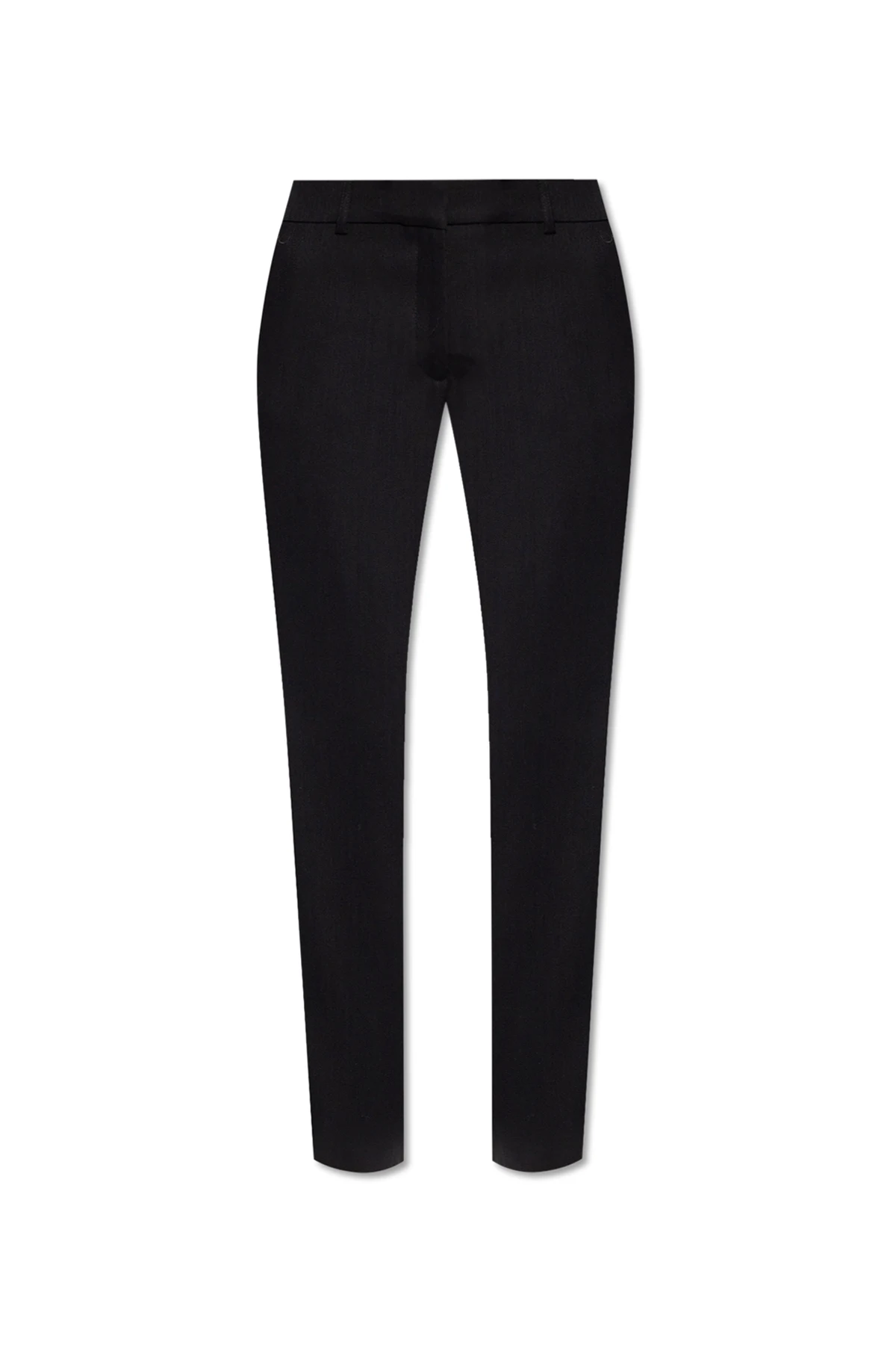 Spodnie z prostymi nogawkami