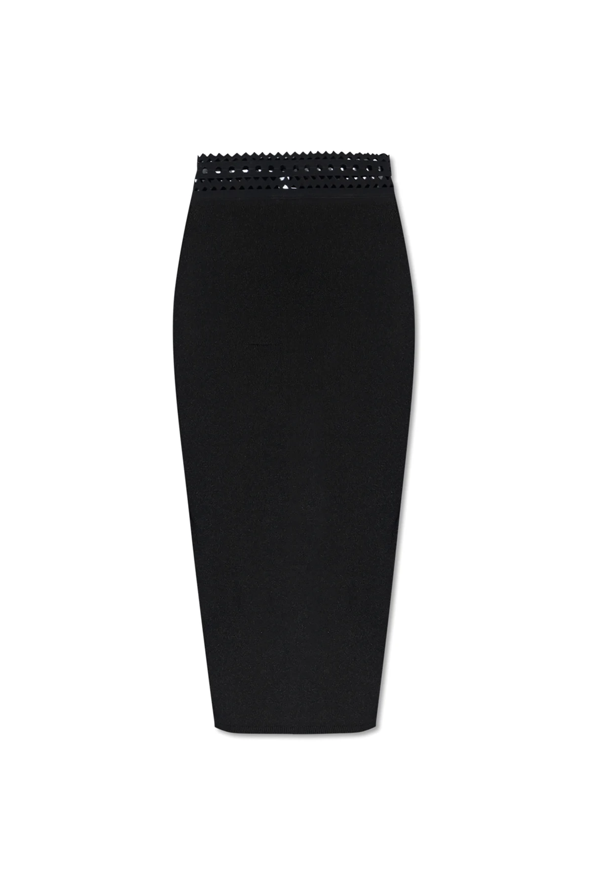 Rock mit dekorativem Abschluss