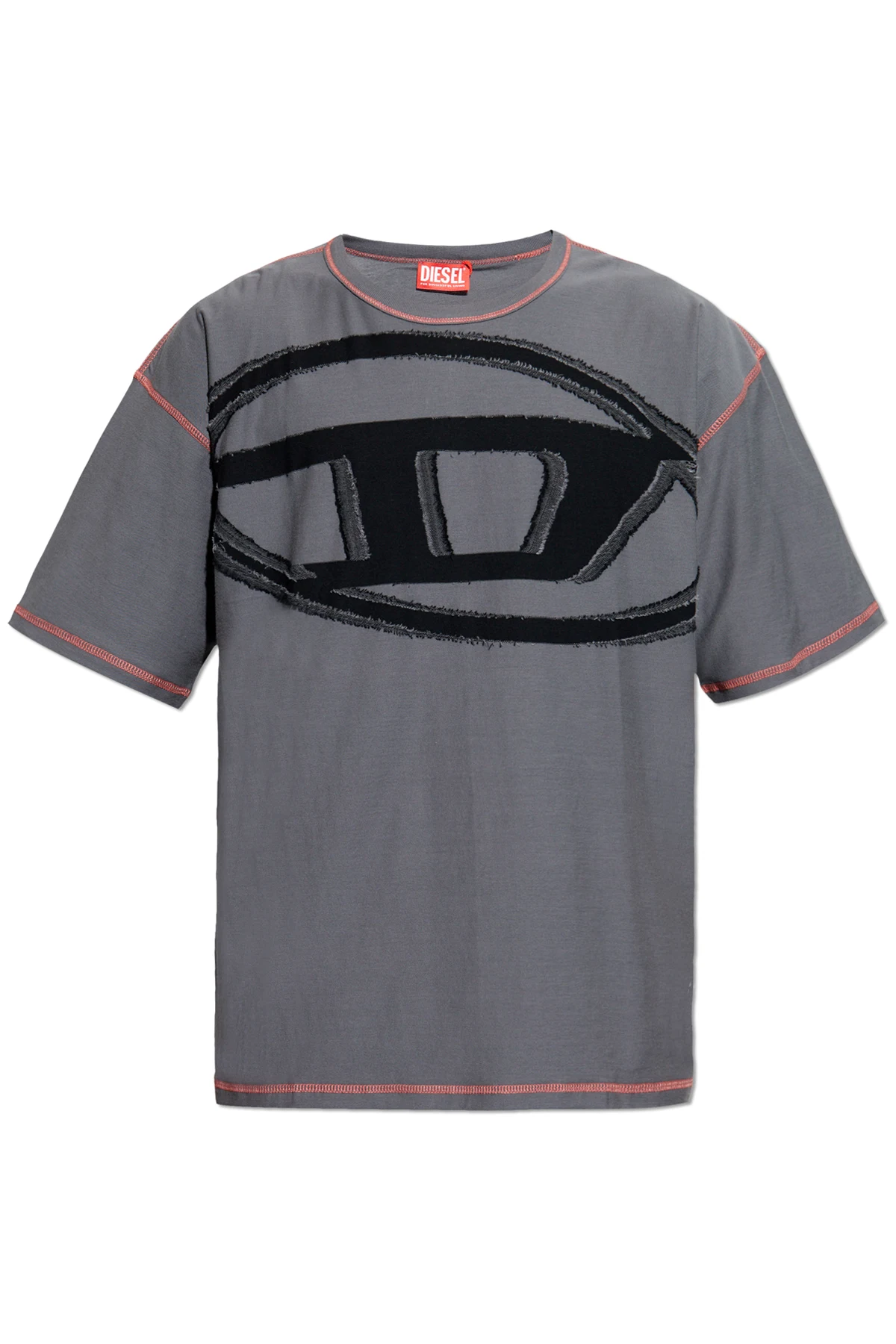 SZARY T-shirt `T-DOXT`