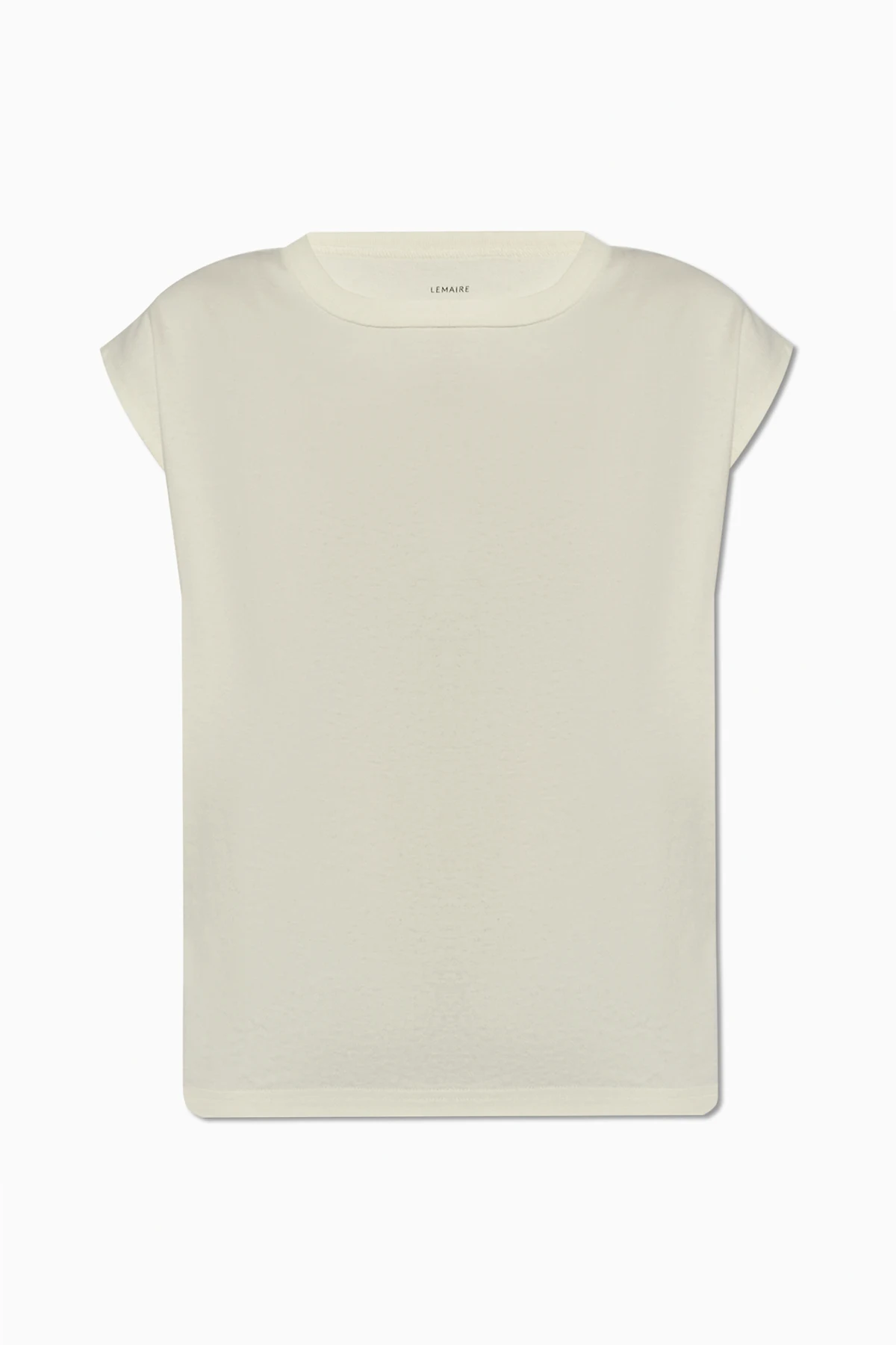 Top z okrągłym dekoltem