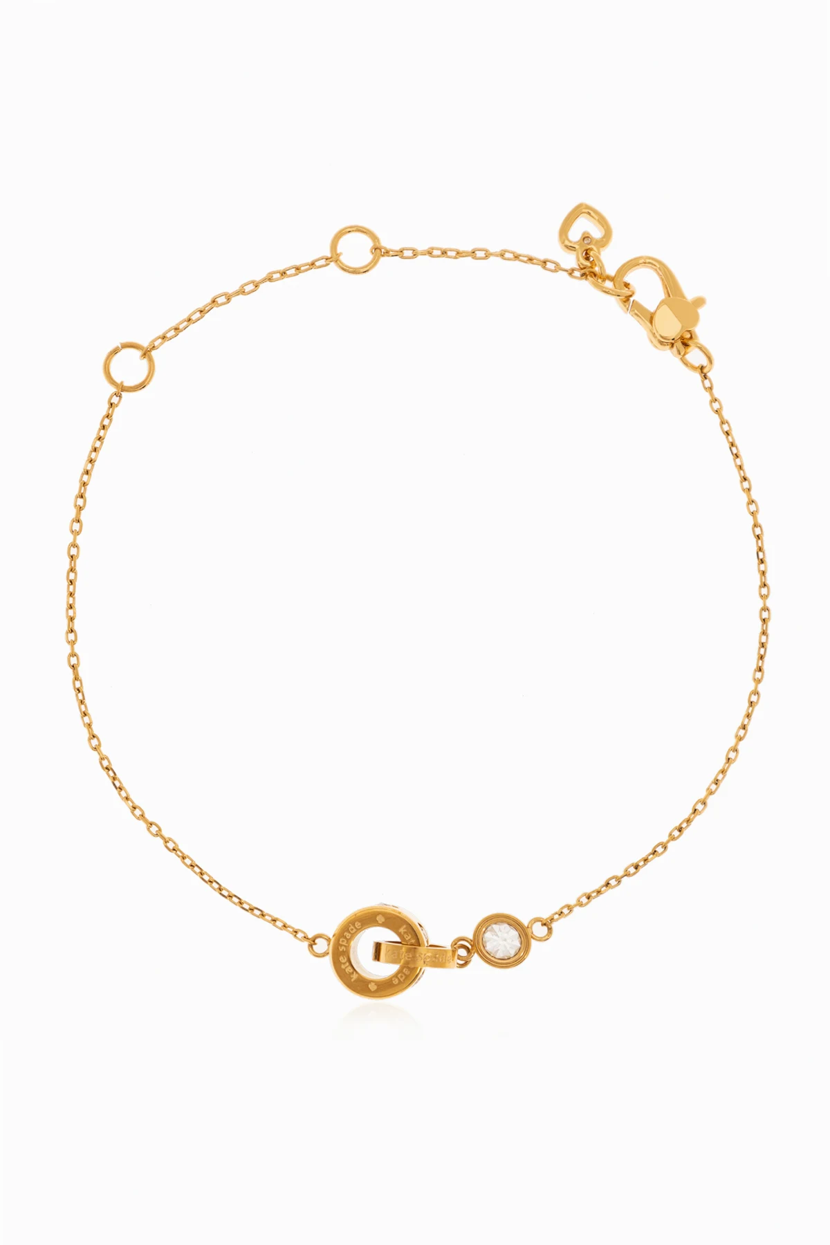 Bracelet with shimmering crystals