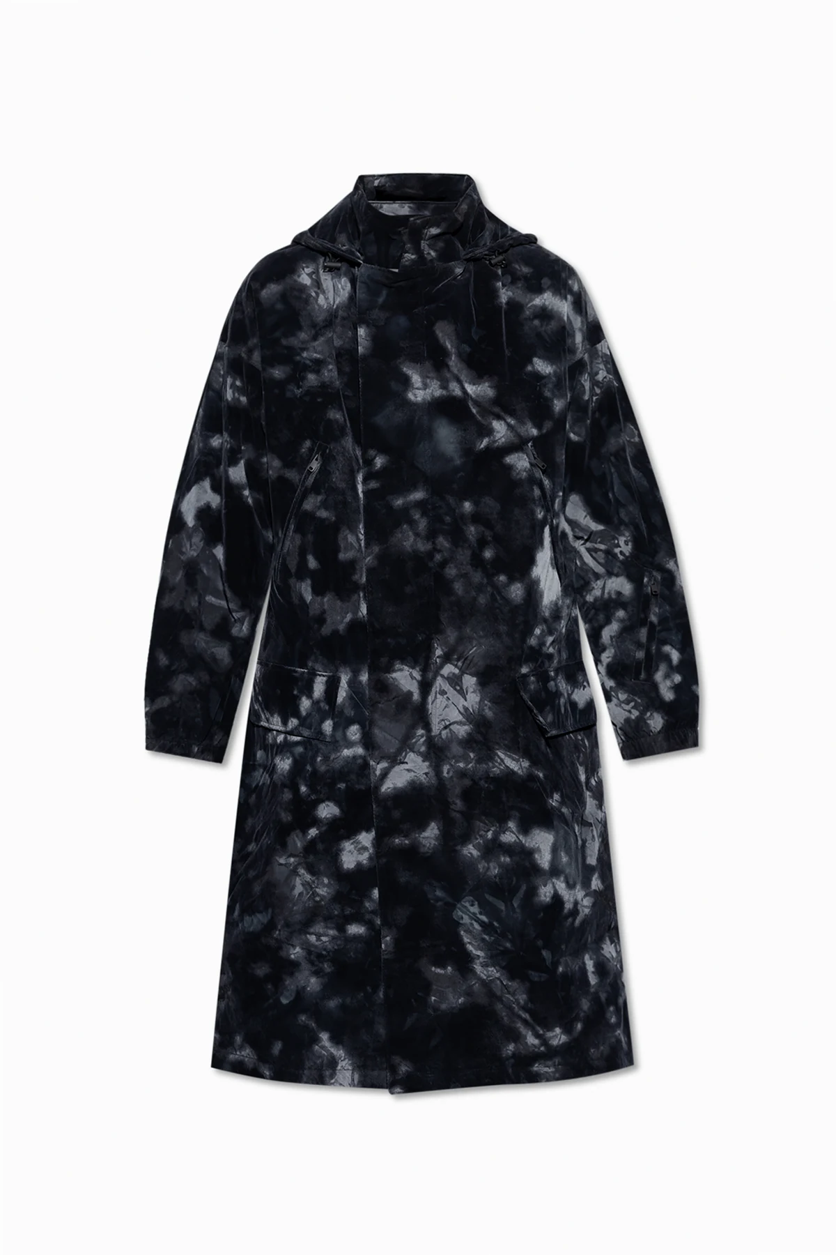 Parka mit Samt-Finish