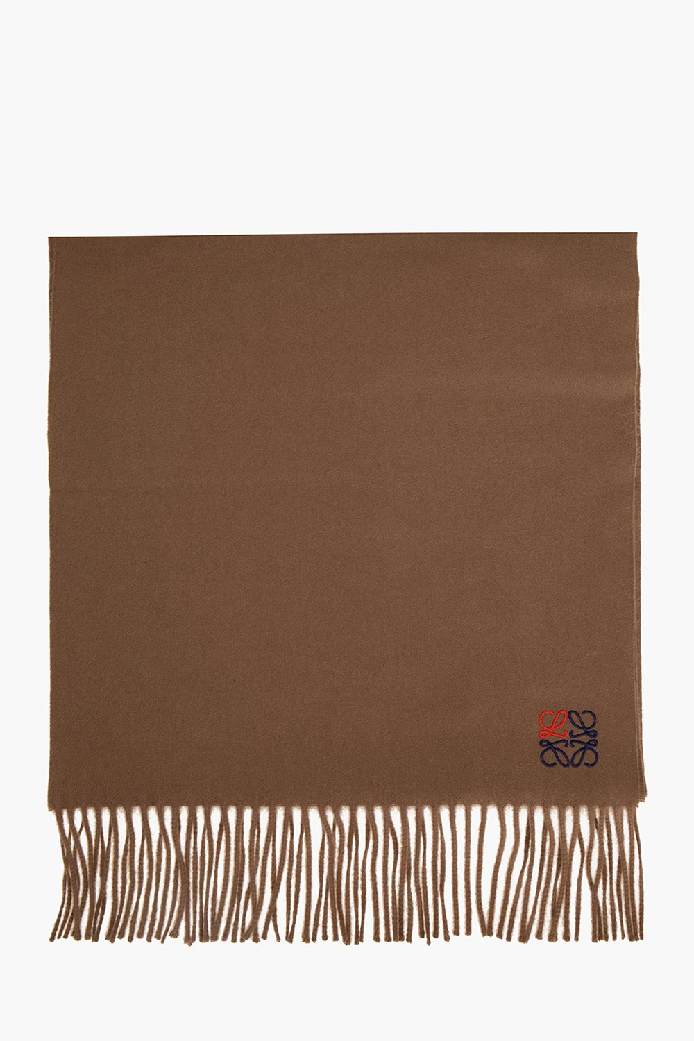 Kaszmirowy szal z logo