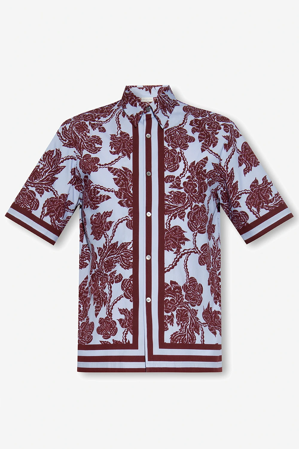 Koszula z motywem kwiatowym