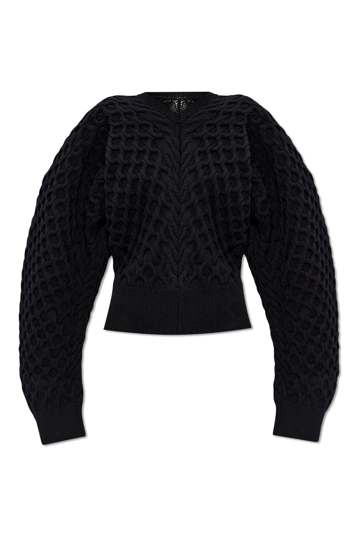Sweter ‘Boule Torsade’  typu ‘oversize’