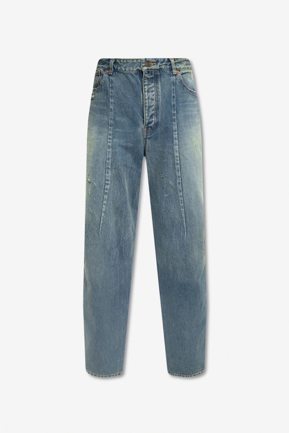 Straight leg jeans