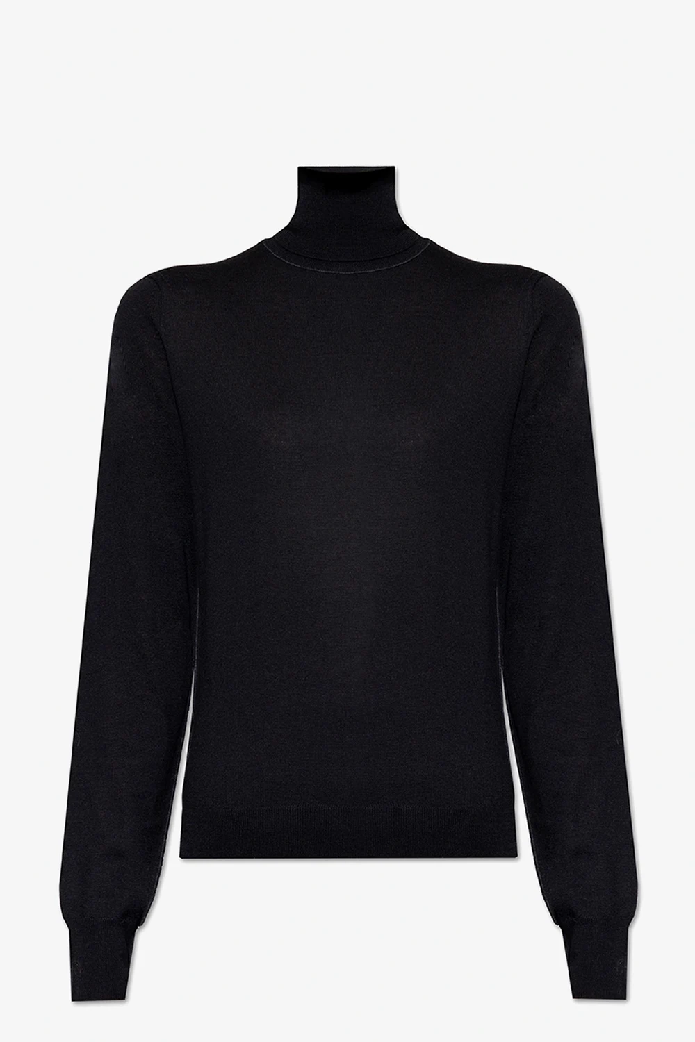 Wool turtleneck sweater