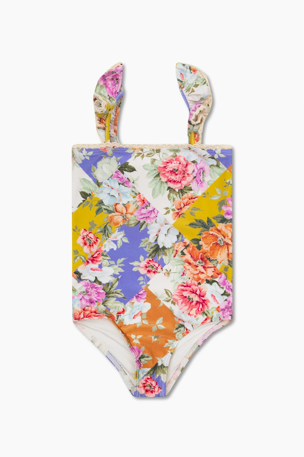 Swimsuit with floral print