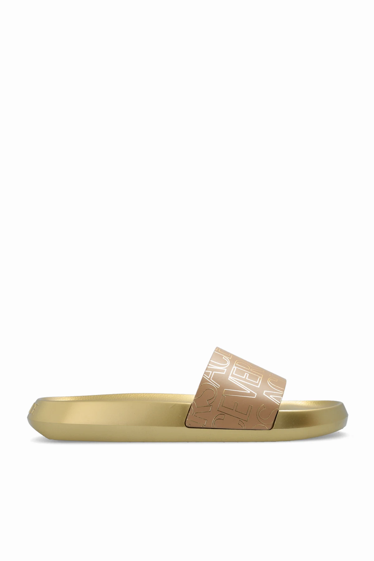 Klapki ze wzorem  ‘Versace Allover’