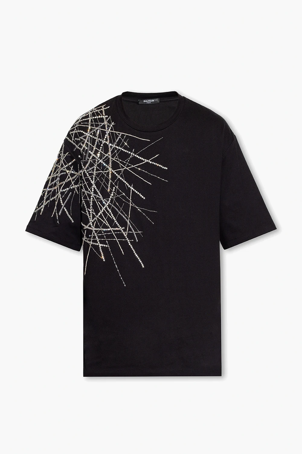 T-shirt z cekinową aplikacją