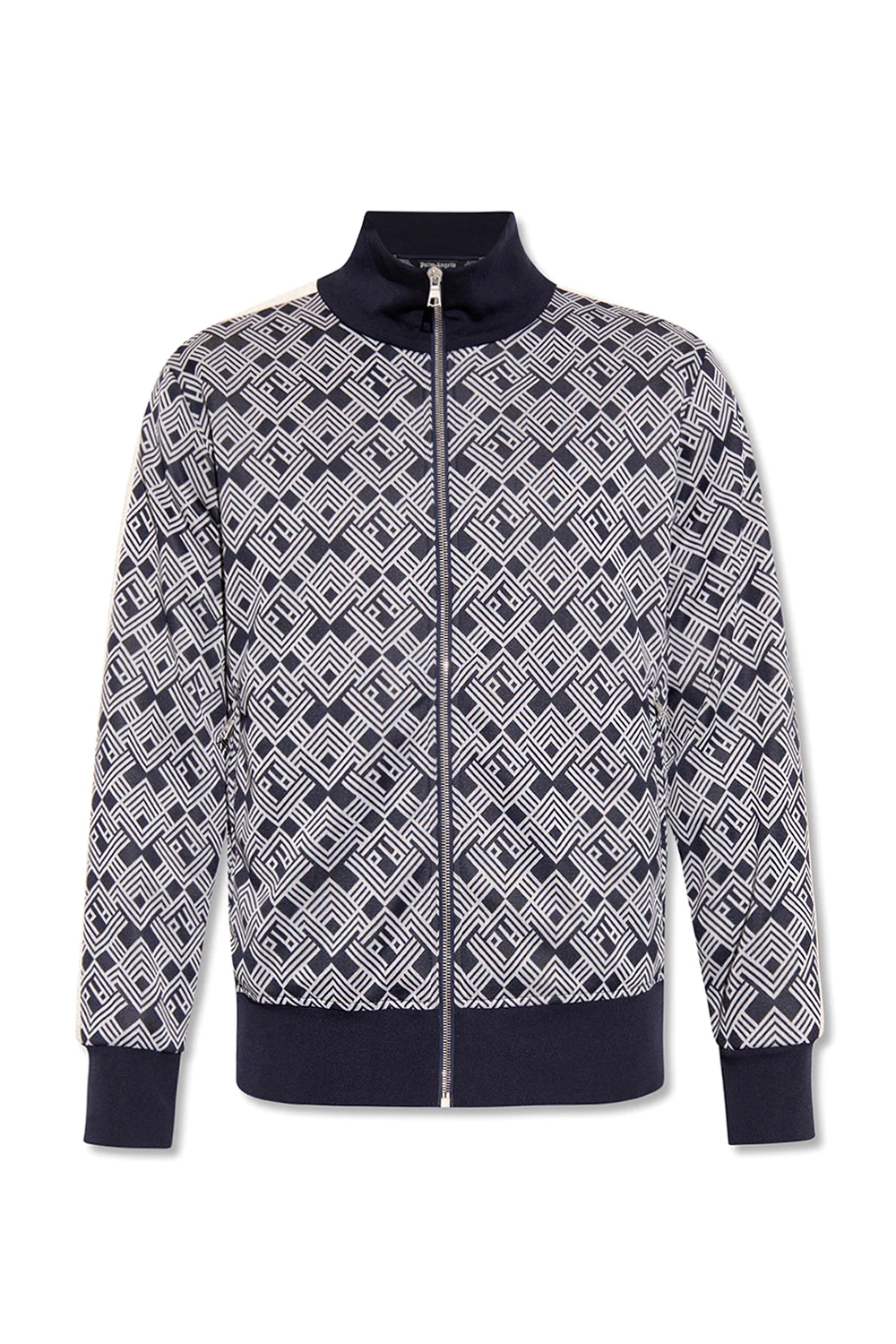 Patterned track jacket