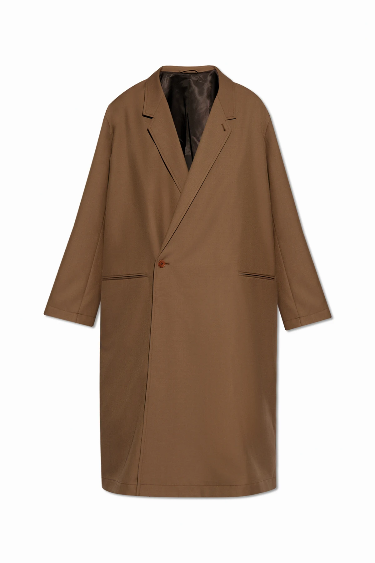 Coat with notch lapels