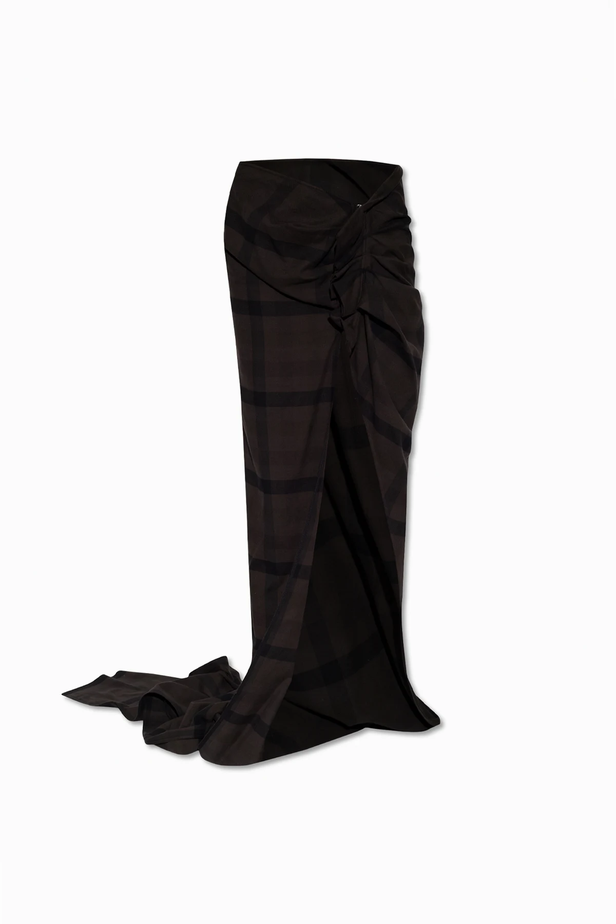 ‘Edfu’ checked skirt