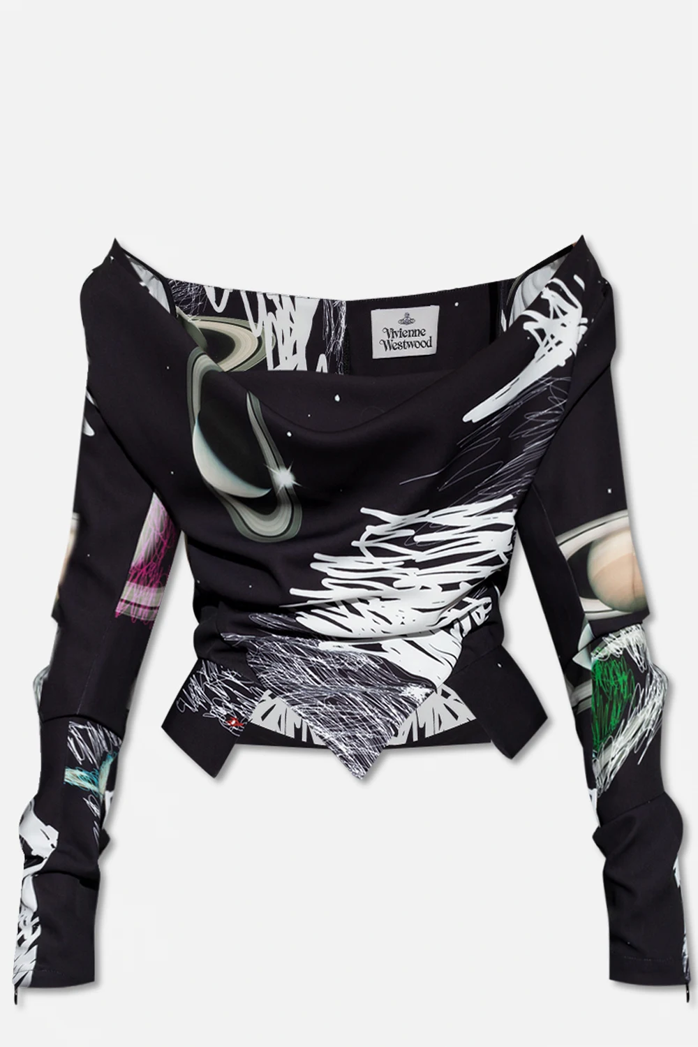 Wzorzysty top