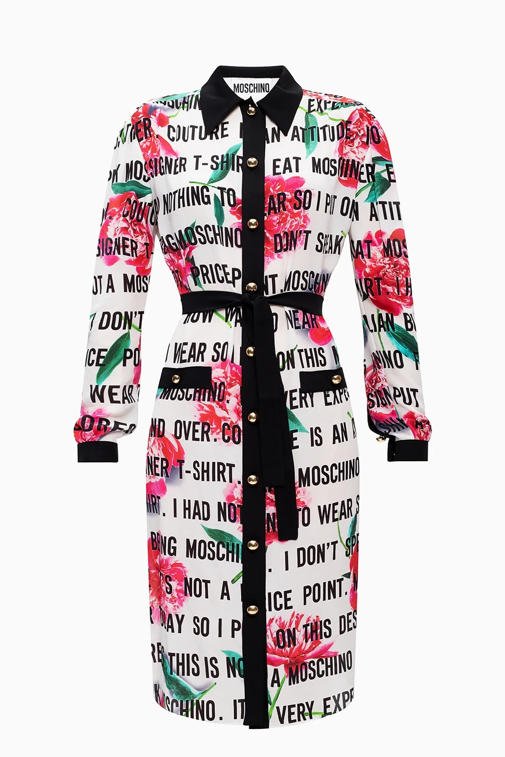 Sukienka z kołnierzem