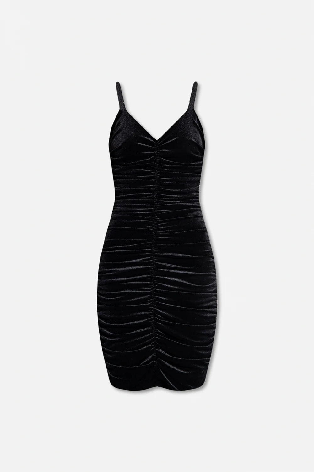 Velvet strap dress