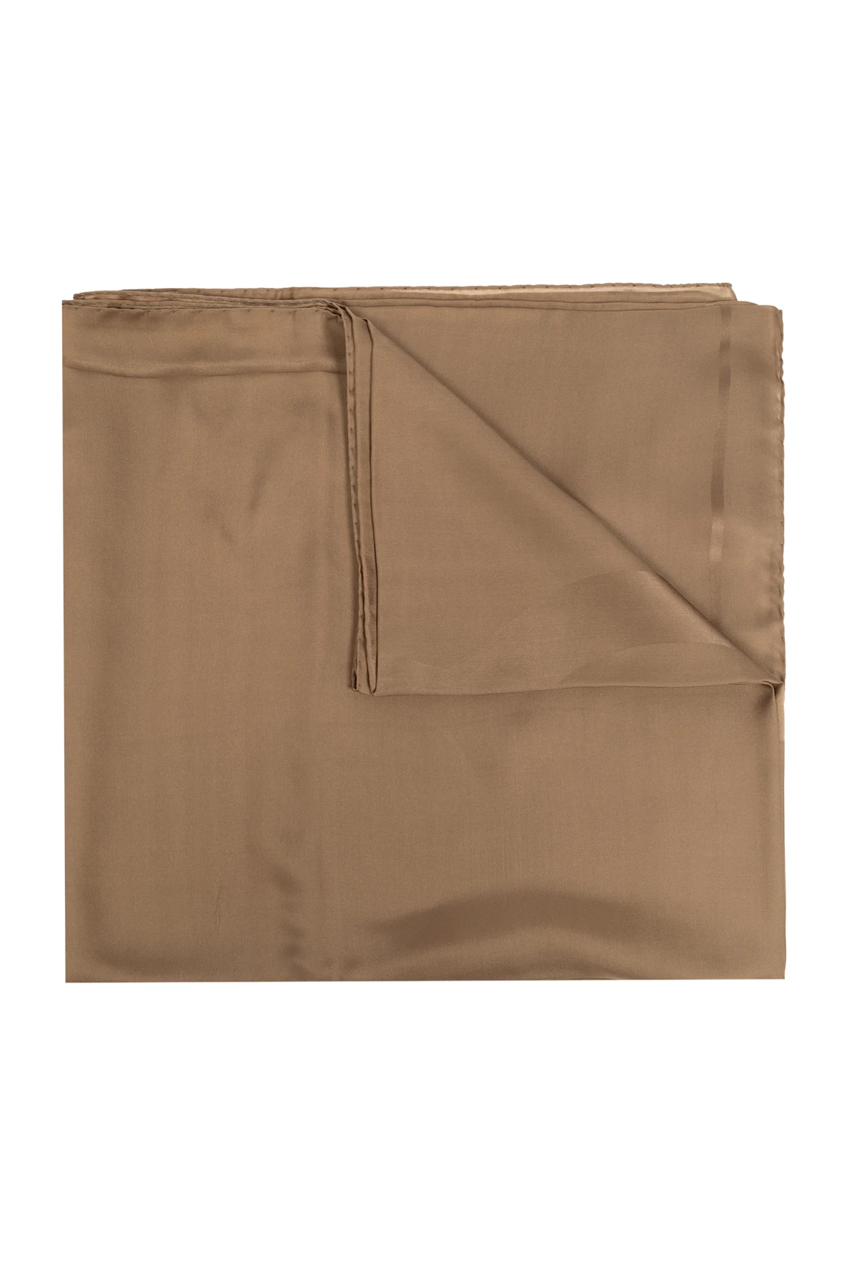 BROWN Silk Scarf