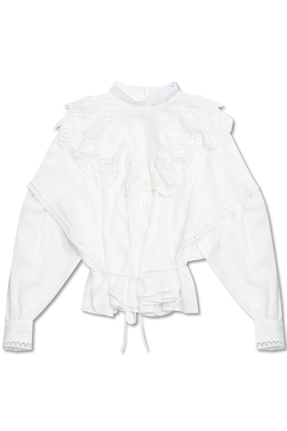 Top with standing collar