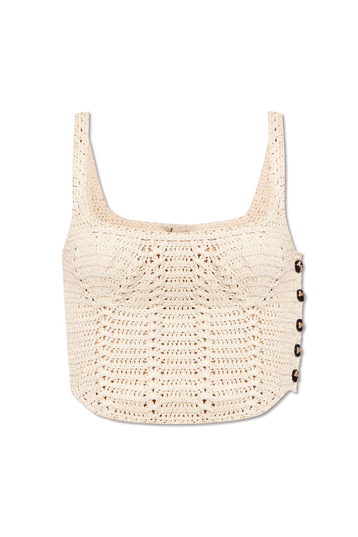 Pleciony top na ramiączkach ‘Muen’