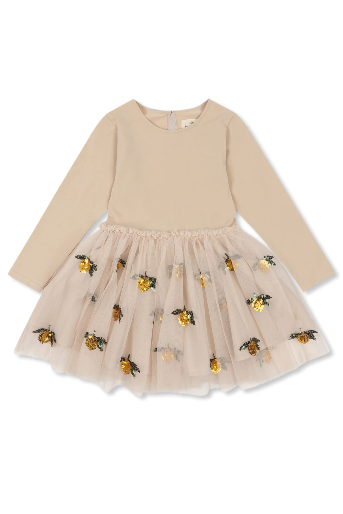 ‘Yvonne’ dress with fruit motif