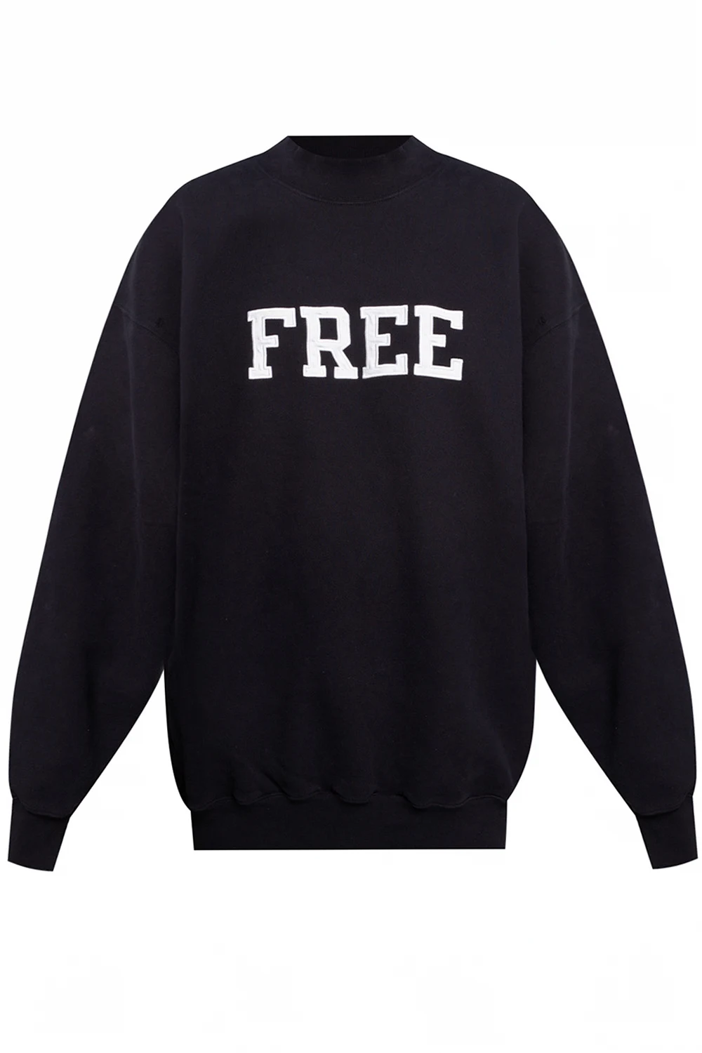 Distressed sweatshirt