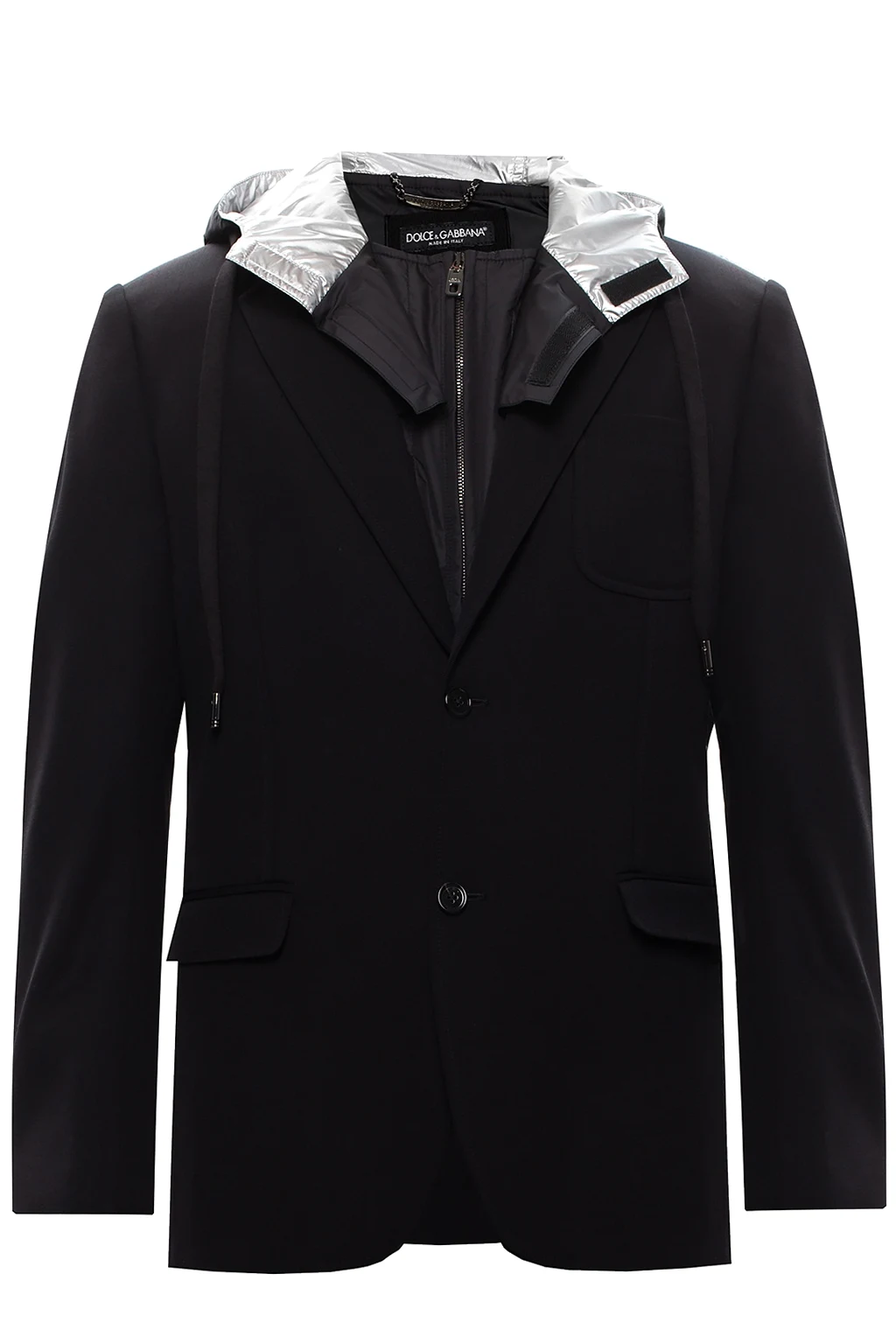 Blazer with detachable lining