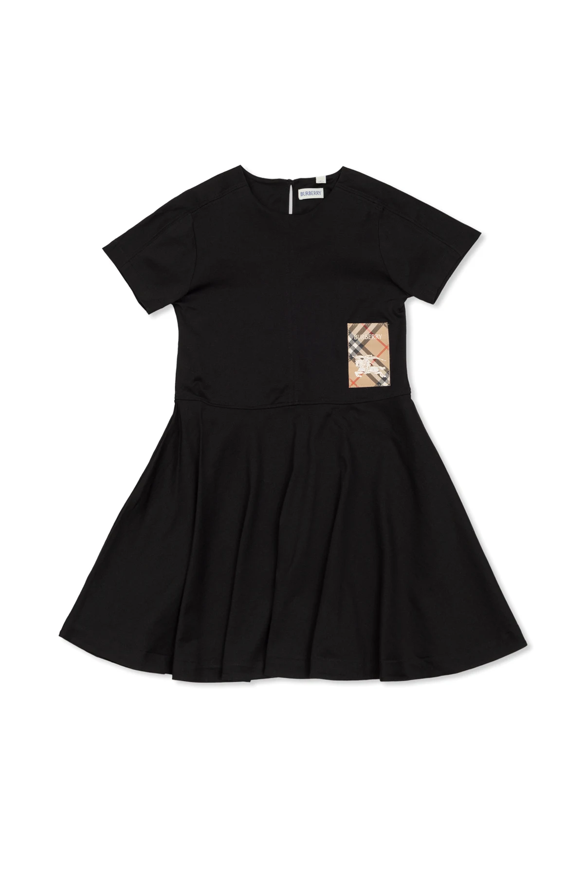 Kleid mit Logo-Patch