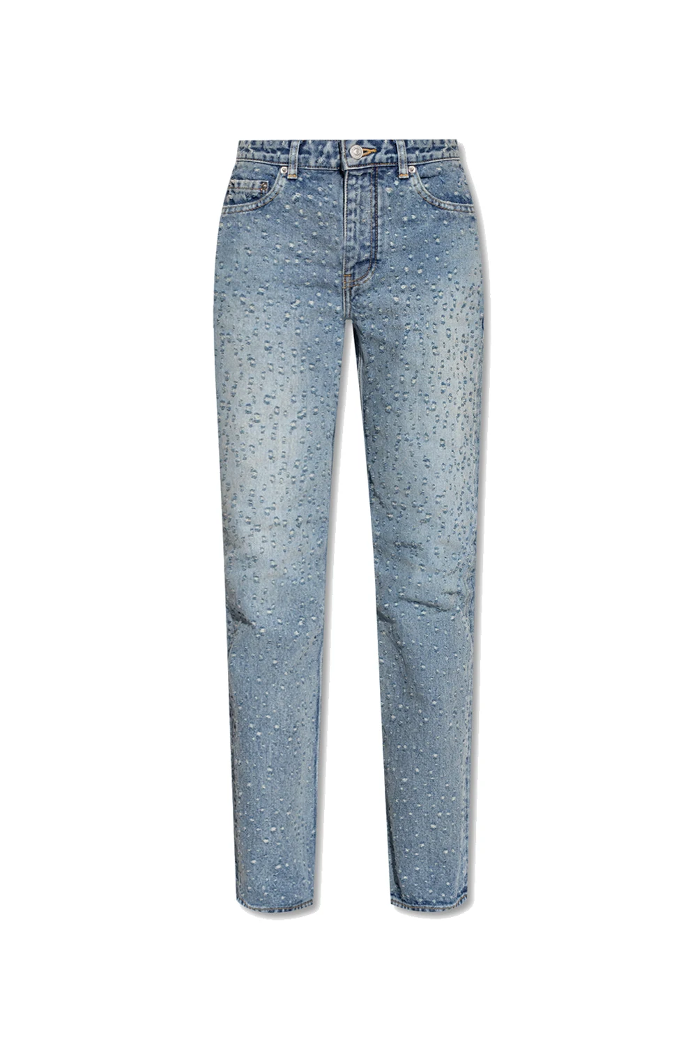 Jeans with vintage-effect