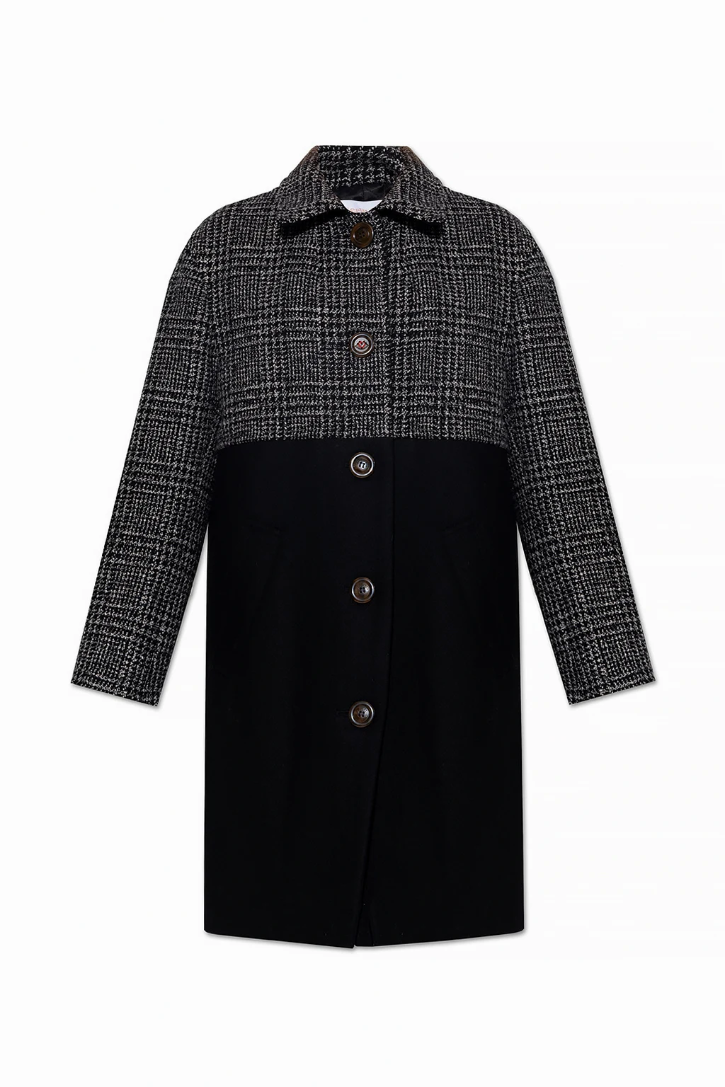 Jednorzędowy płaszcz