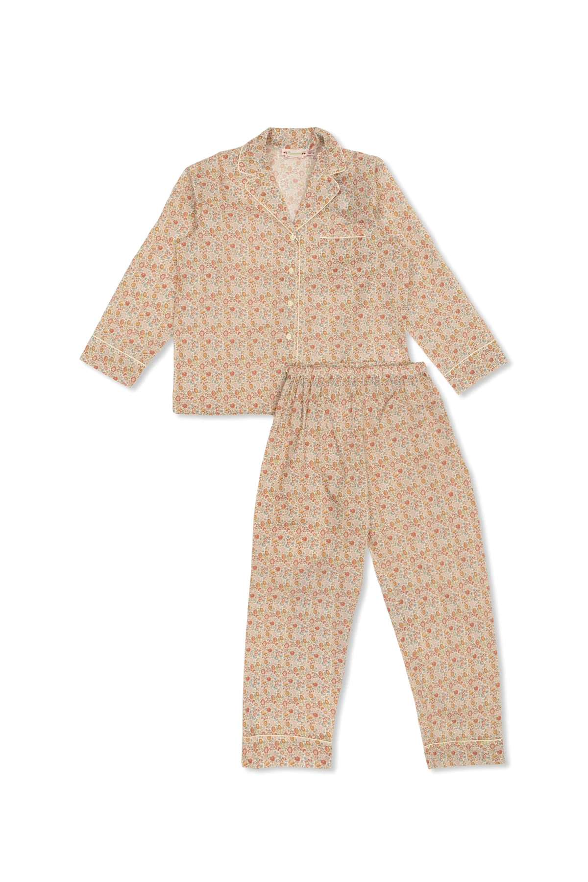 Pyjama mit Blumenmuster