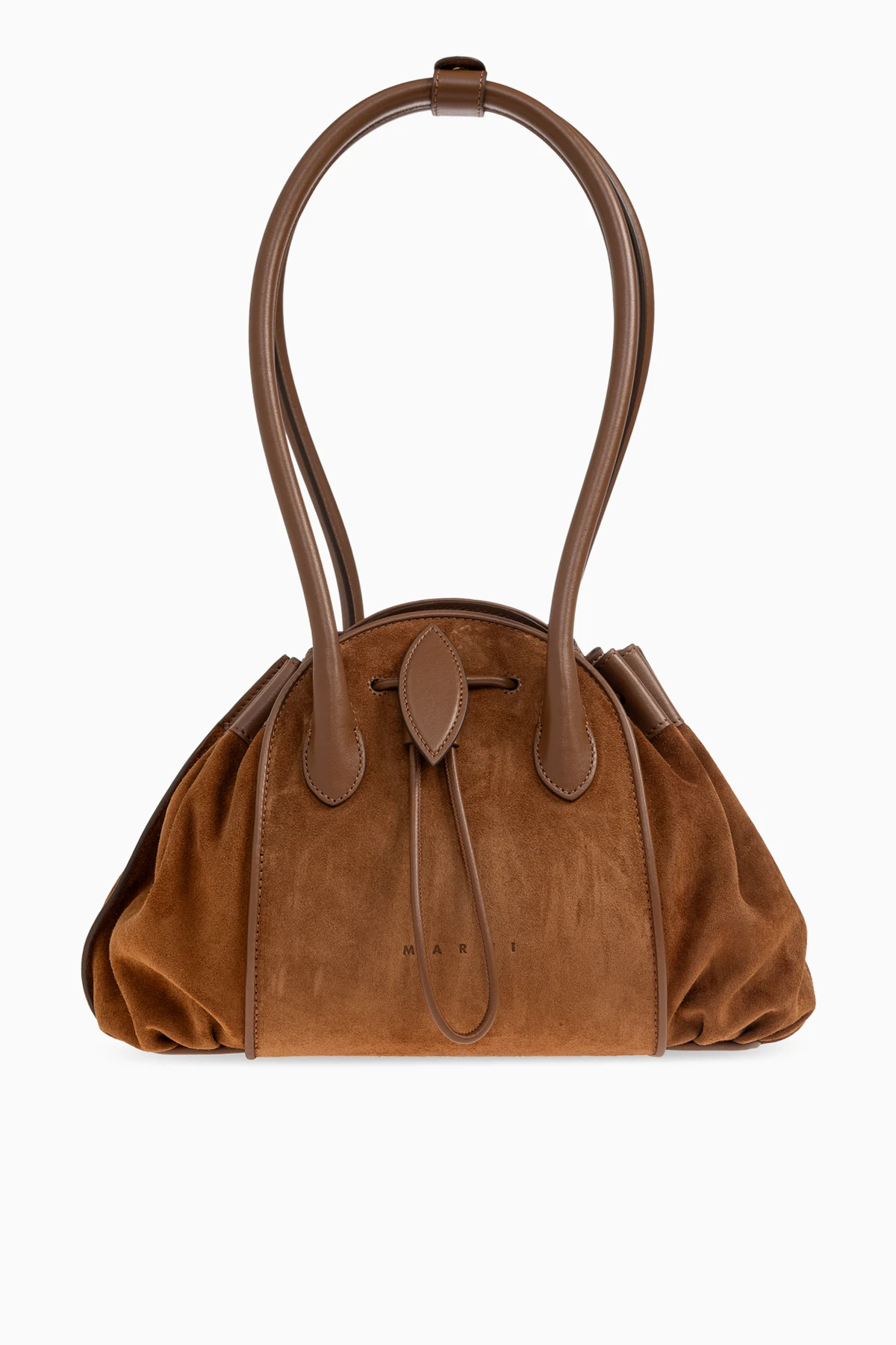 Zamszowa torba na ramię 'Tulipea'