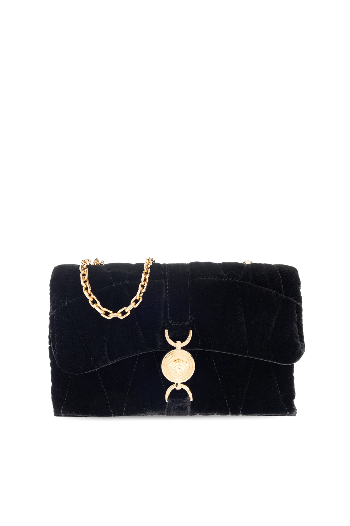 CZARNY Kopertówka `Kleio Quilted Mini`