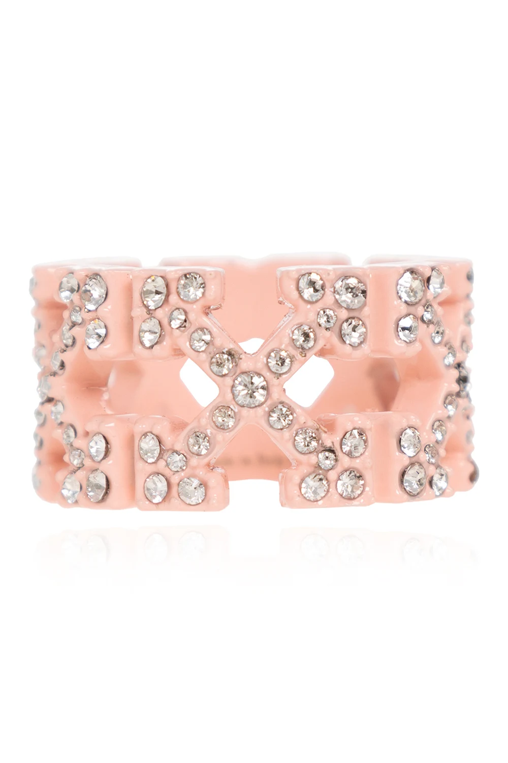 Pierścień w kształcie logo