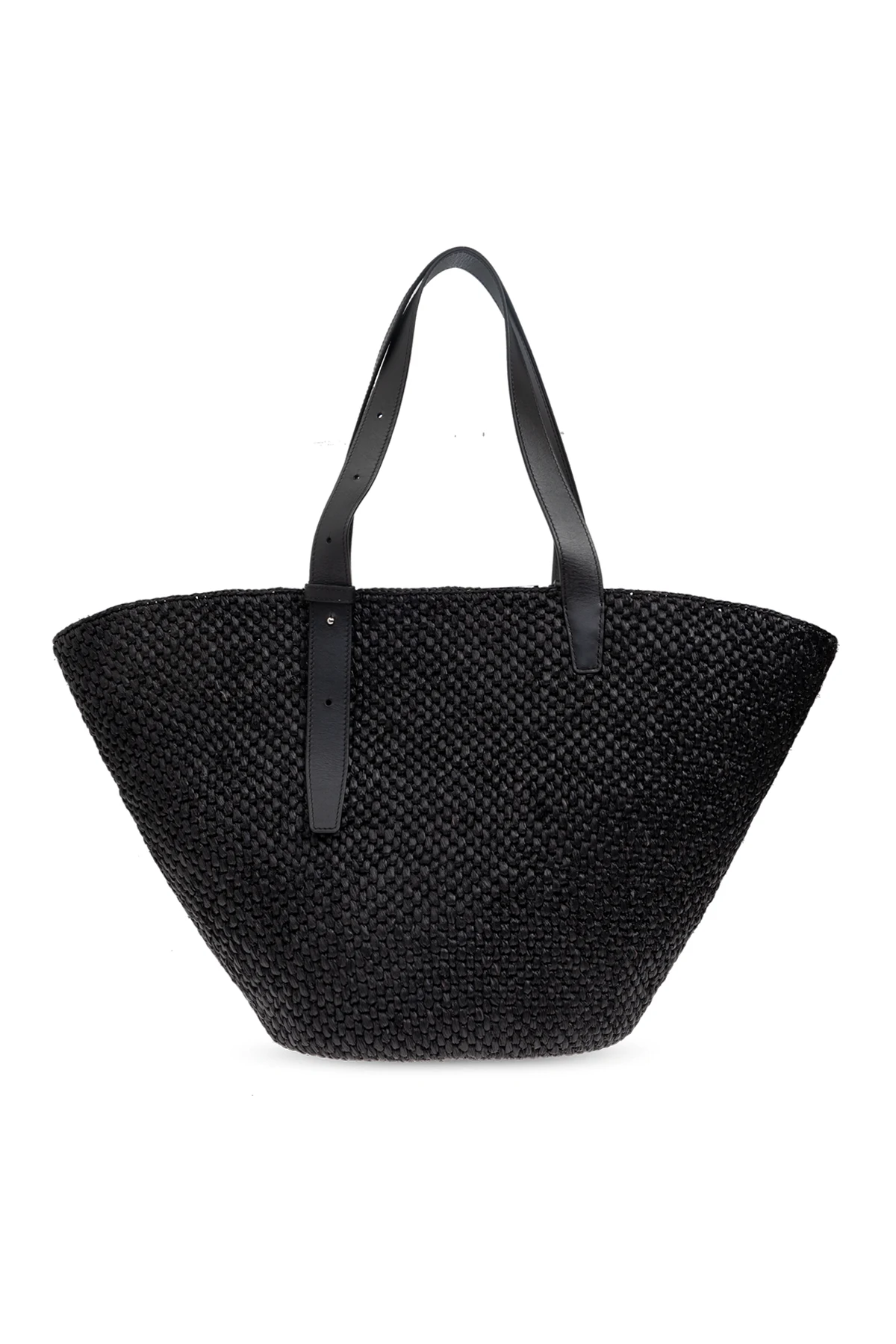 BLACK "Bianca" shopper bag