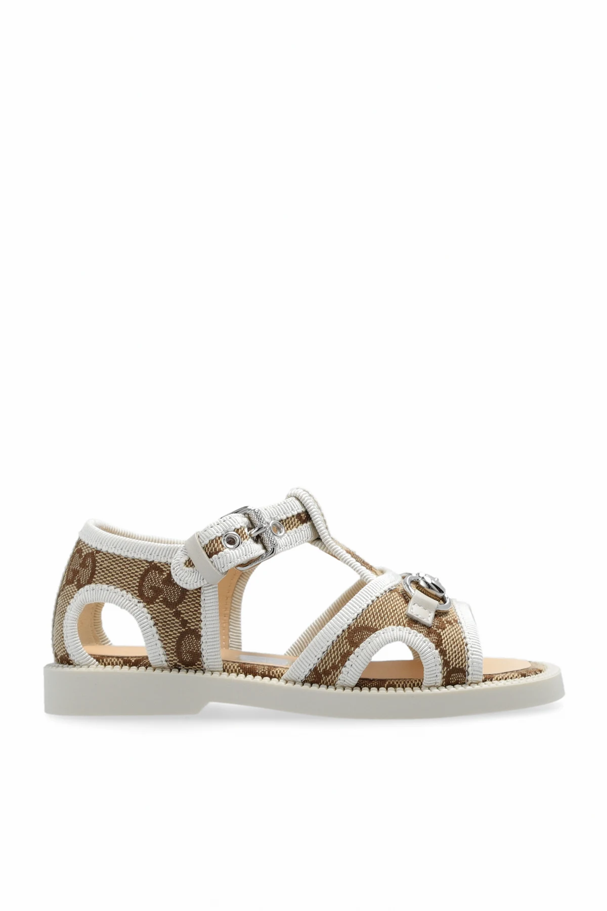 Sandals with monogram