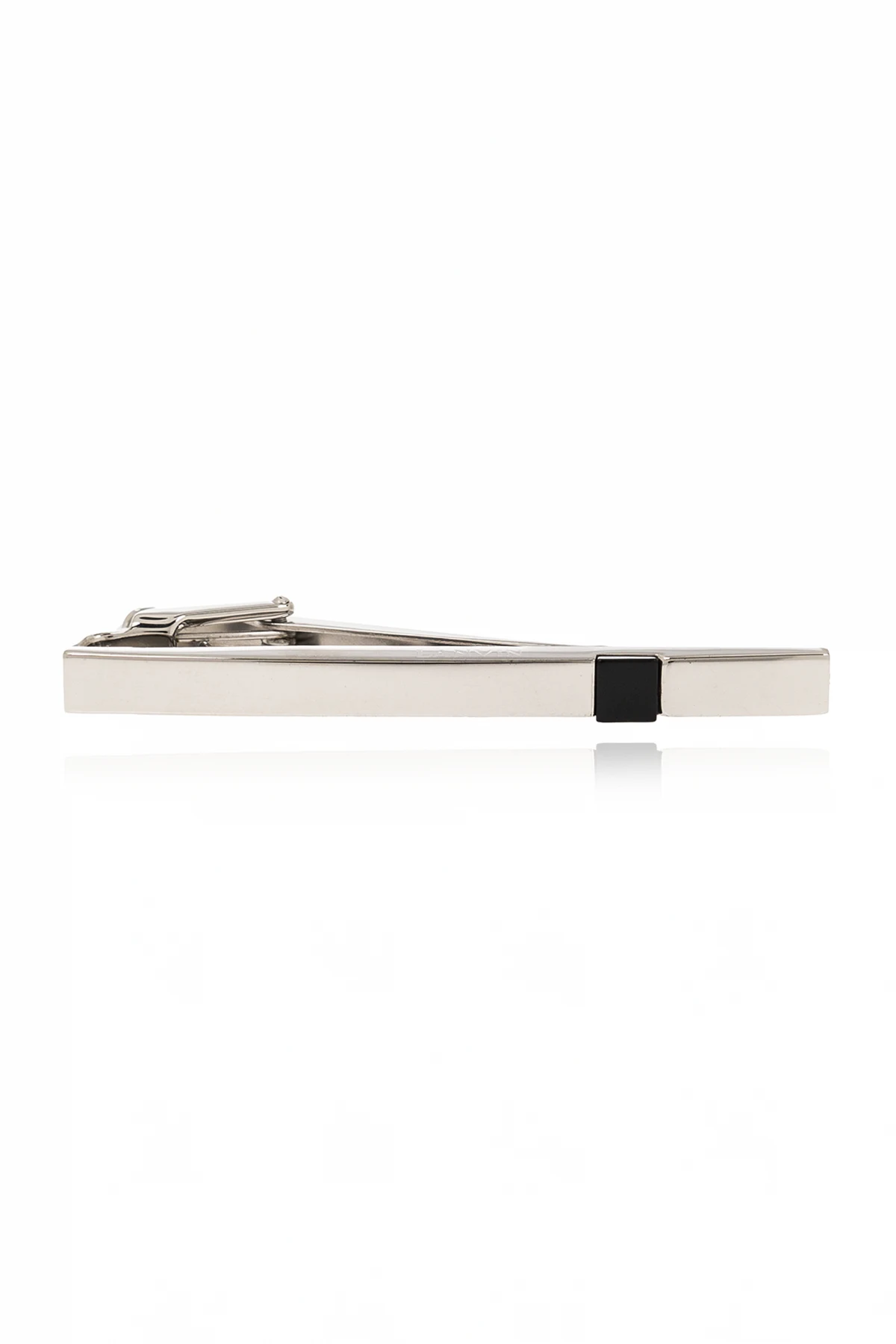 Tie clip with black finish