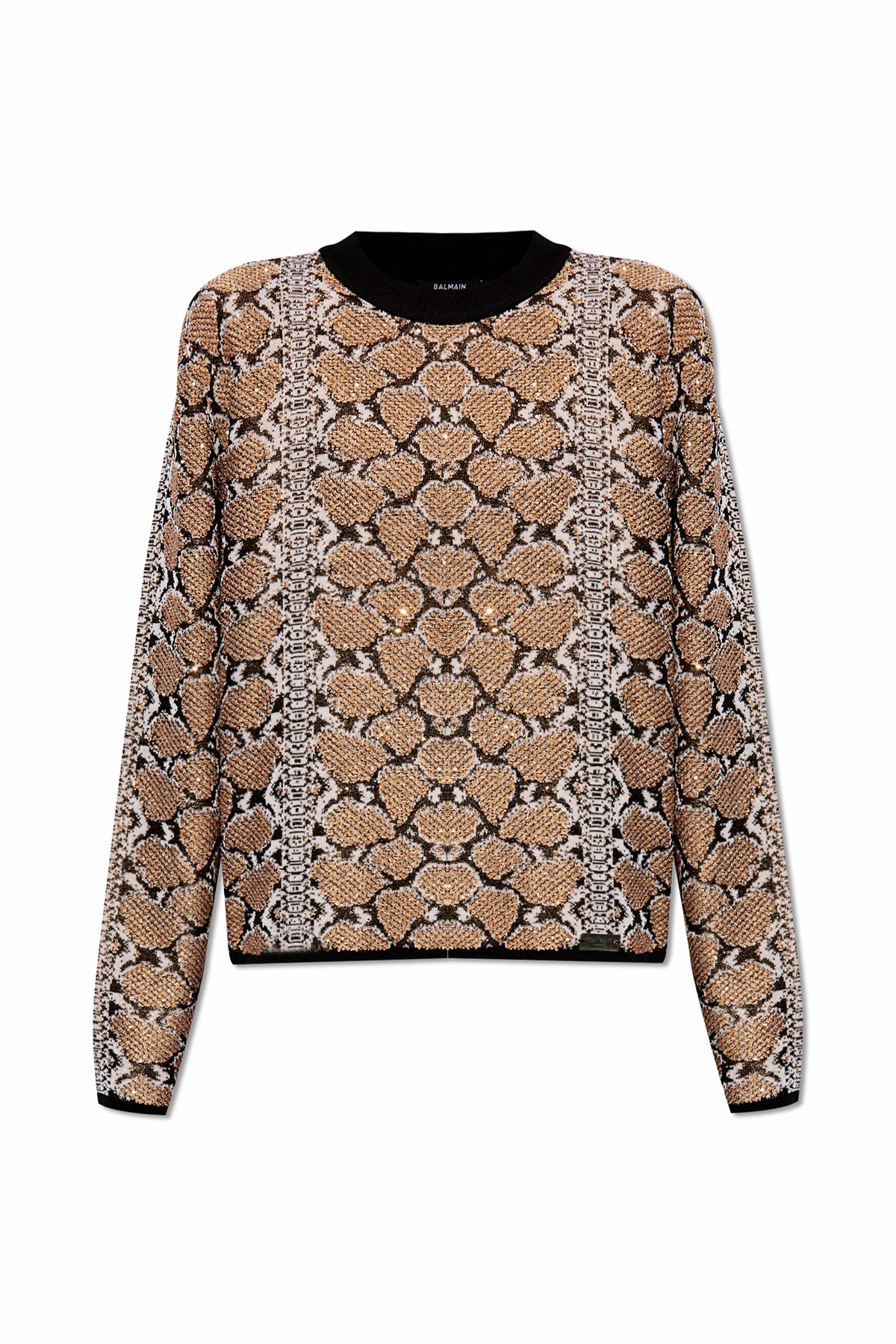 Sweter z motywem zwierzęcym