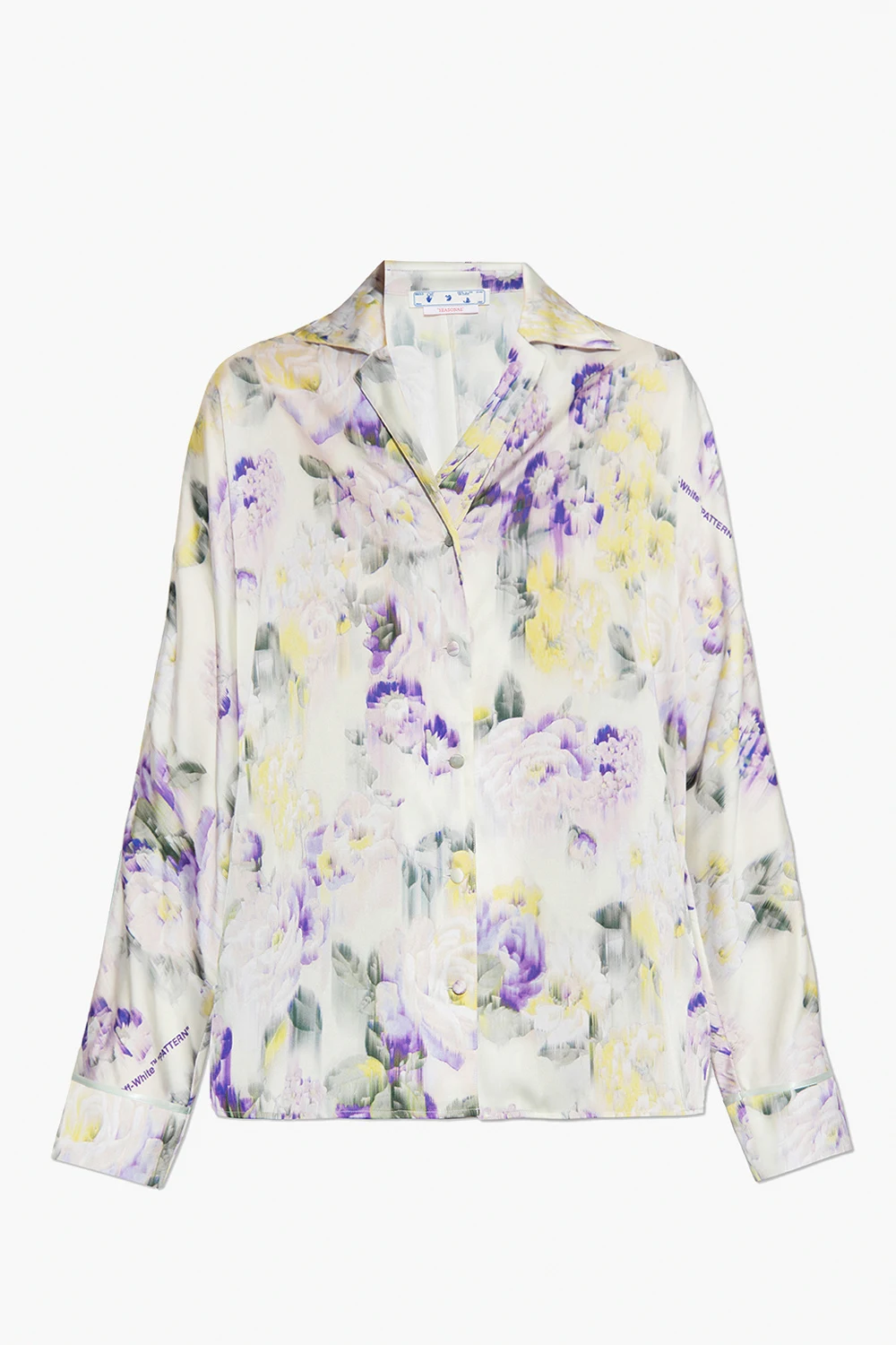 Koszula z motywem kwiatowym