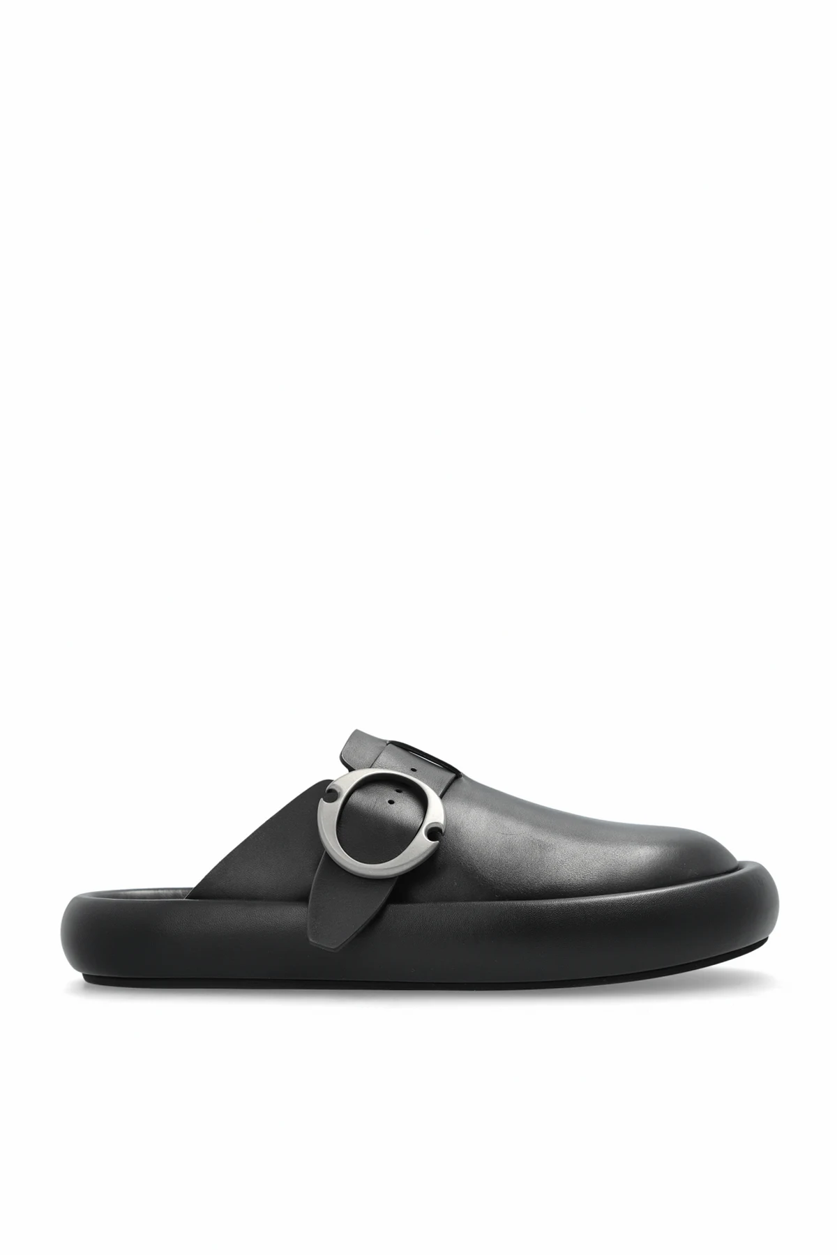 Skórzane klapki `Arc`