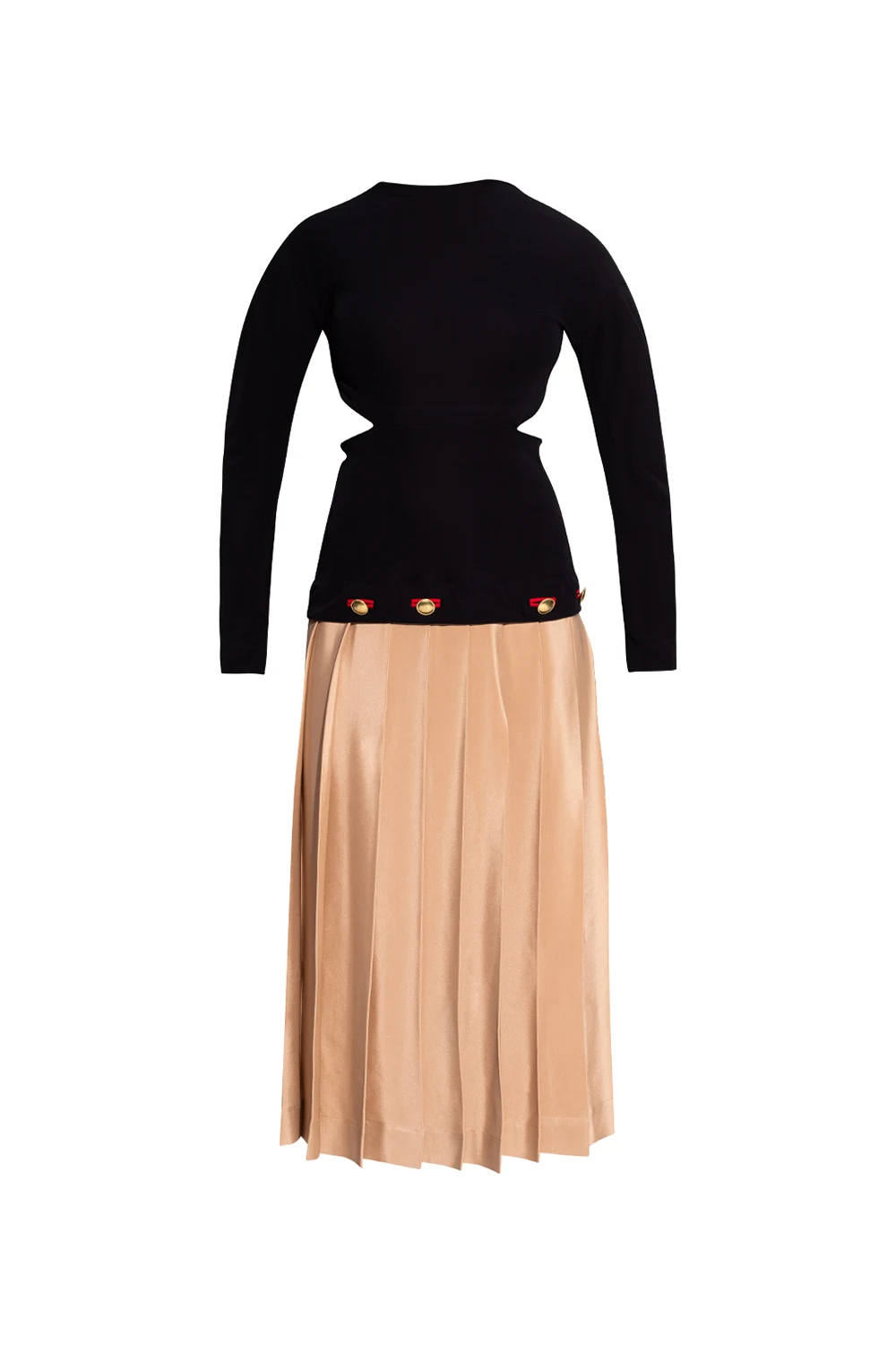 Sukienka z odkrytymi plecami