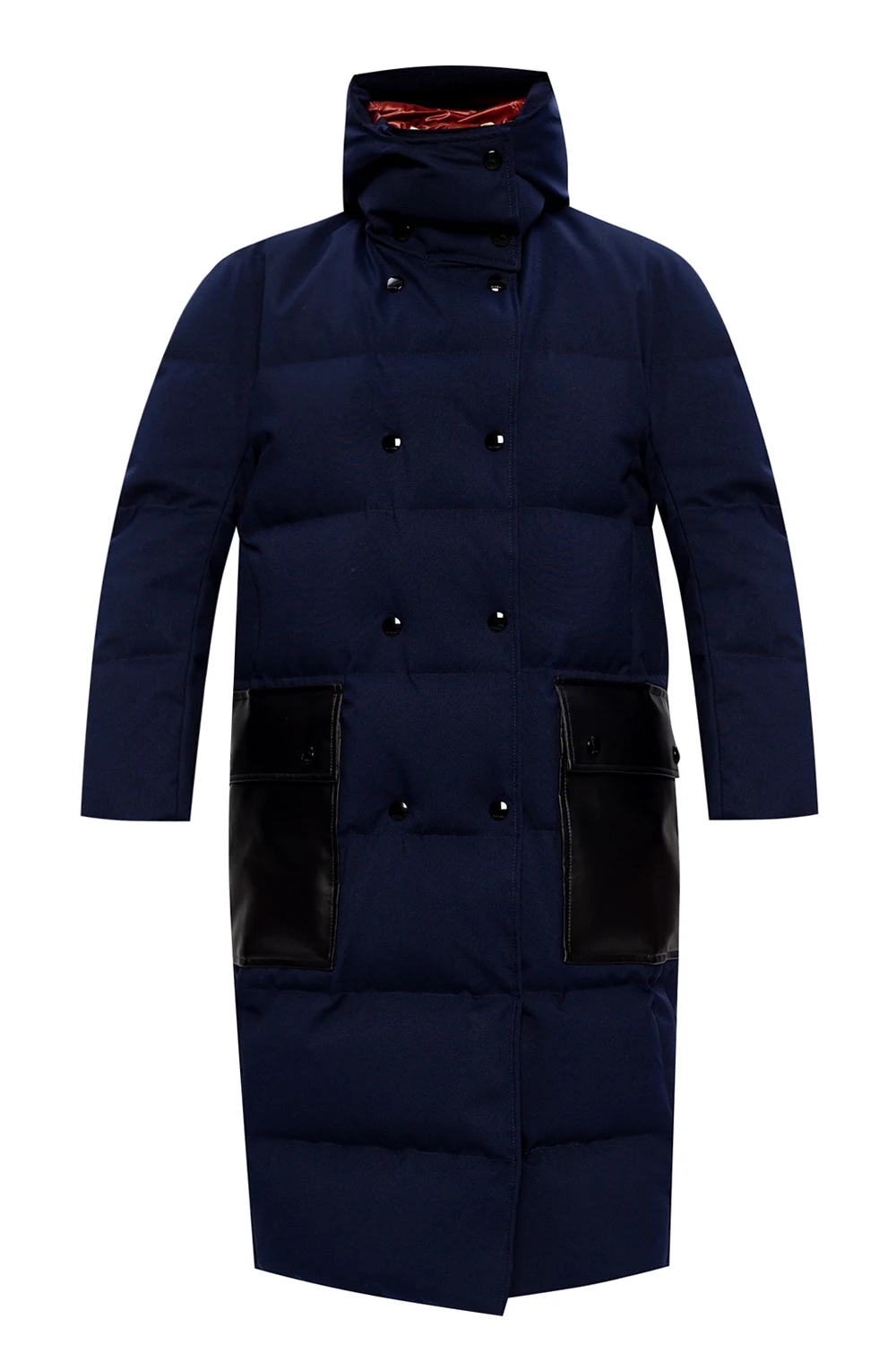 Puchowa kurtka z kapturem