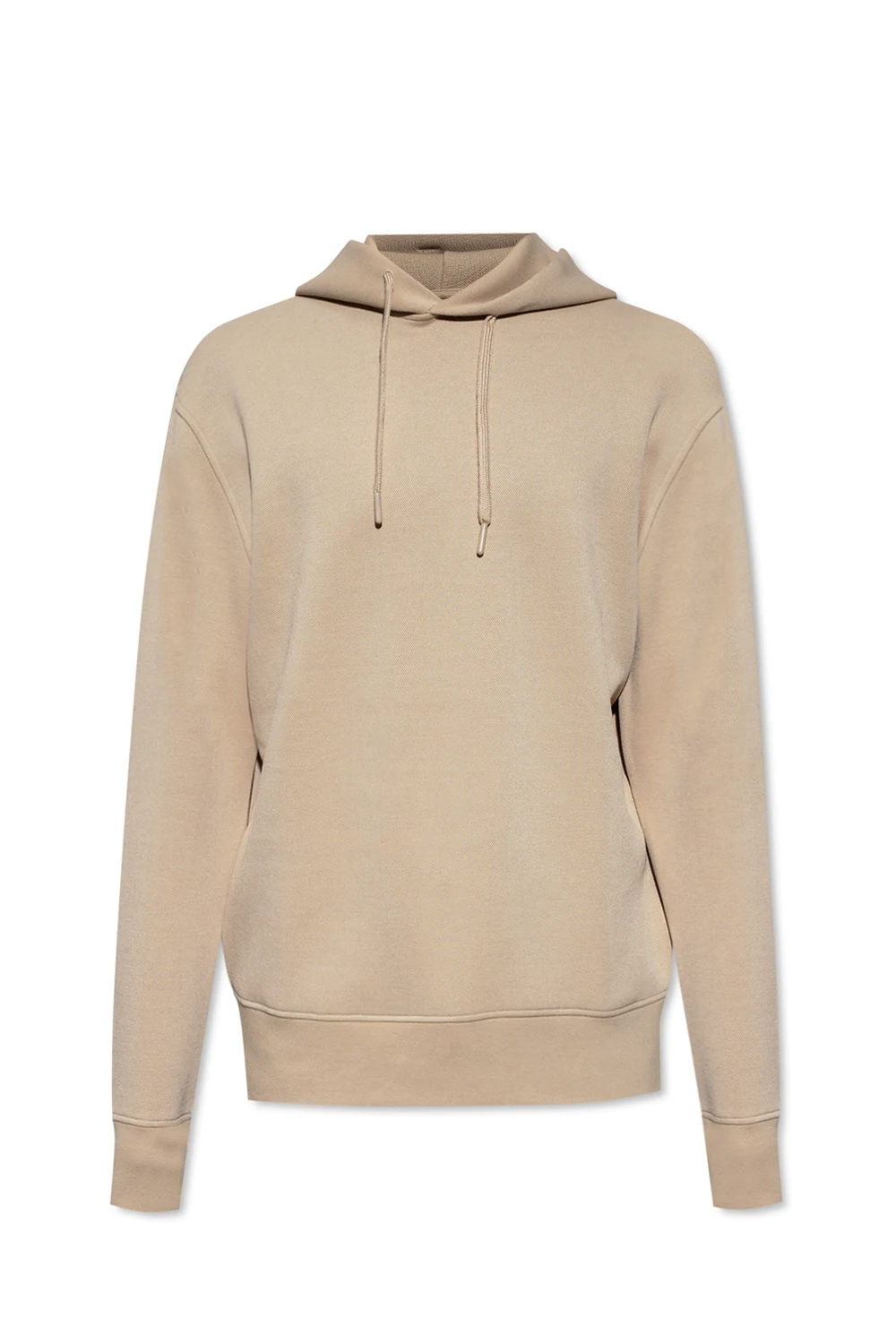 Hoodie with ribbed trims