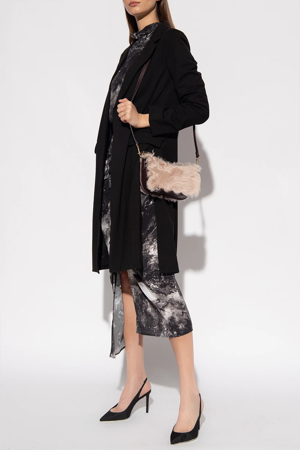 Płaszcz z rozcięciami ‘Aleida’