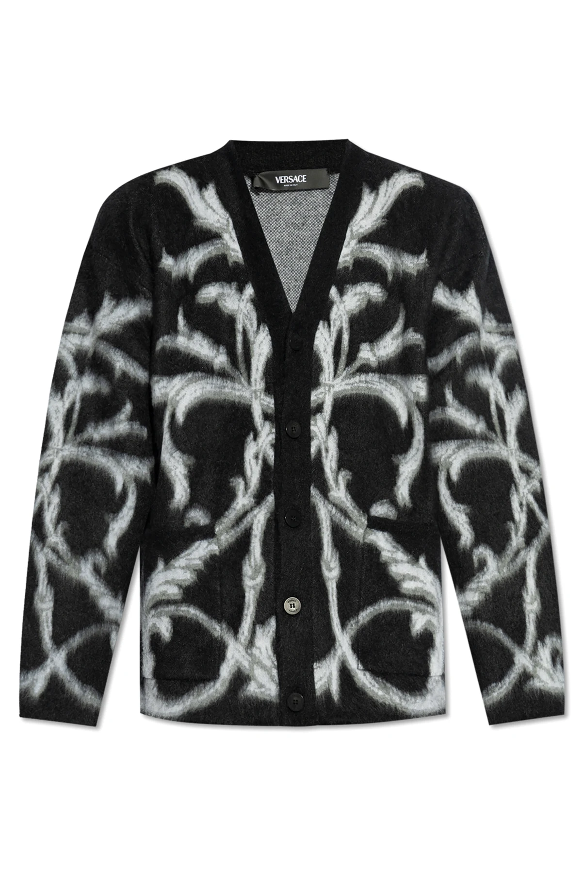 Cardigan with barocco motif