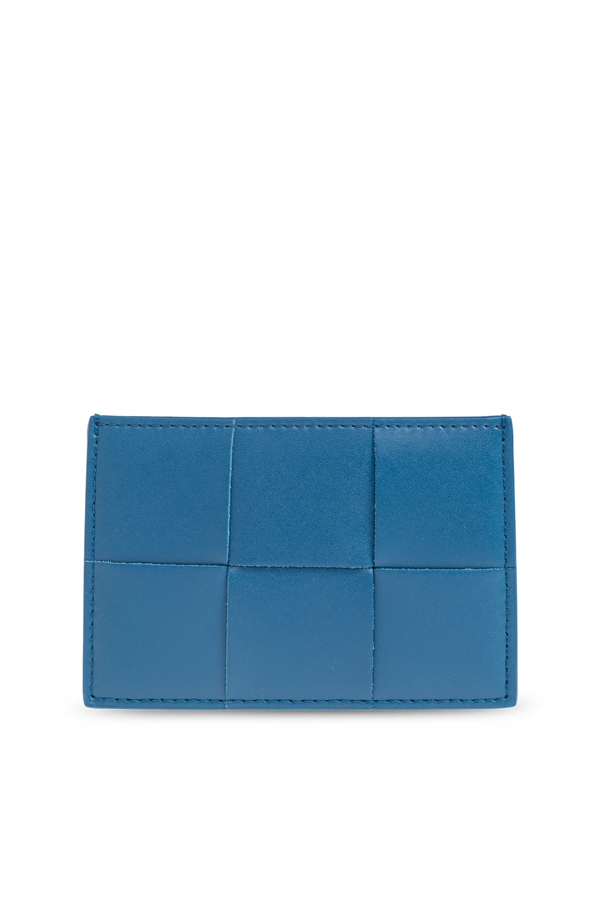 NIEBIESKI Skórzane etui na karty