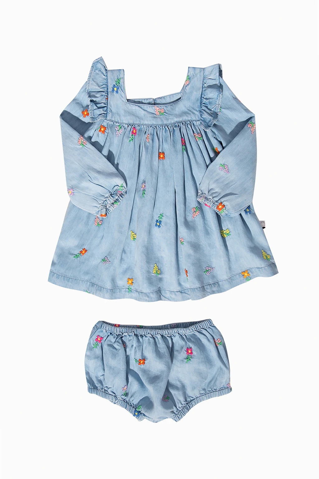 Dress with shorts