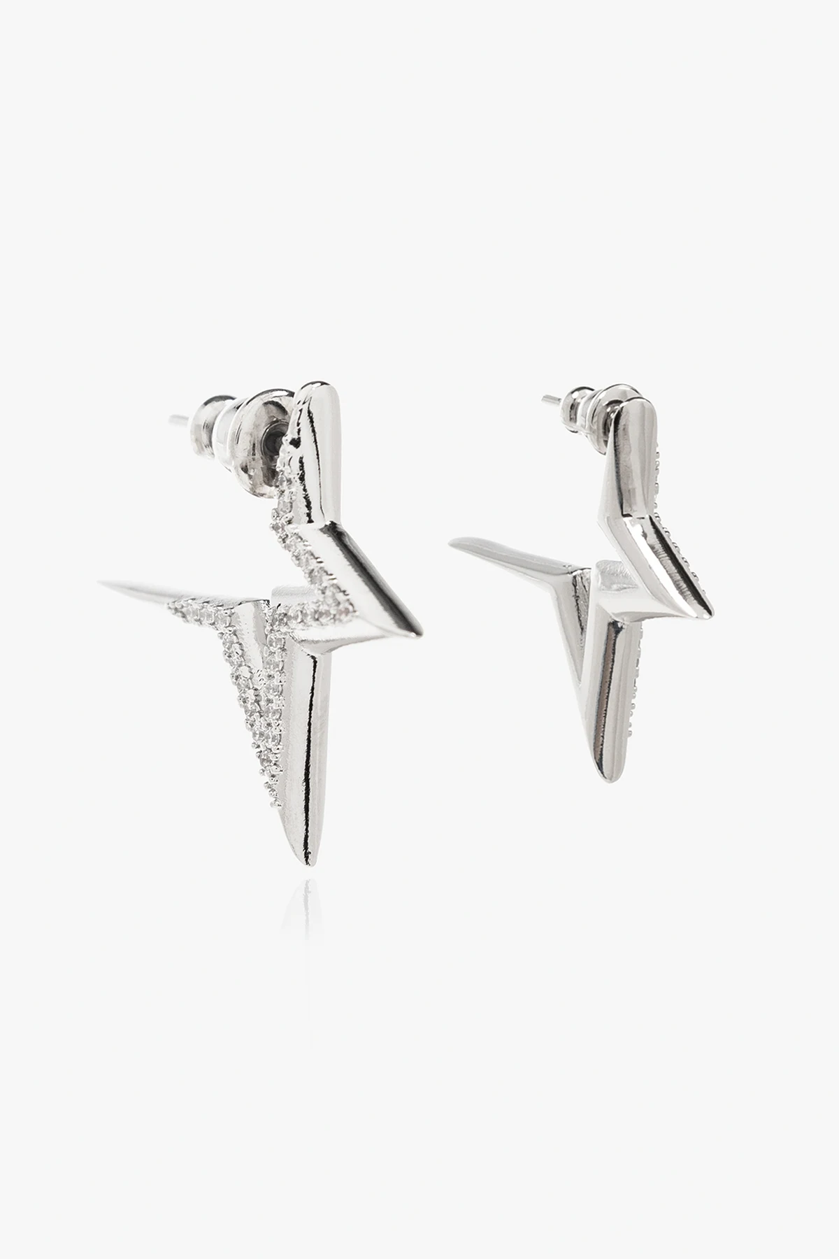 Earrings with crystals